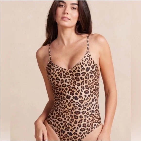 Summersalt Marina Leopard One Piece Swimsuit Size 6